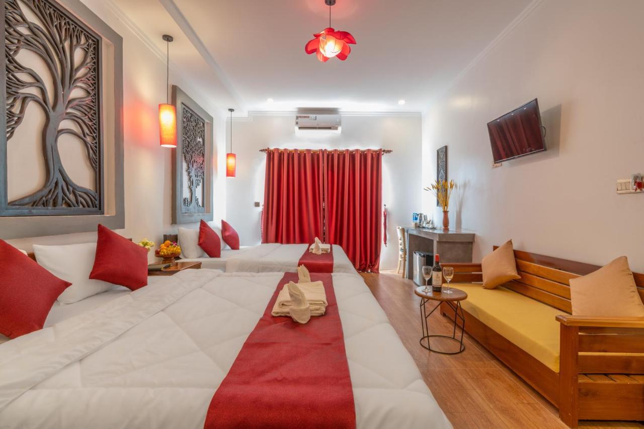 シェムリアップ Angkor Rithy Boutiquese Bed & Breakfast エクステリア 写真