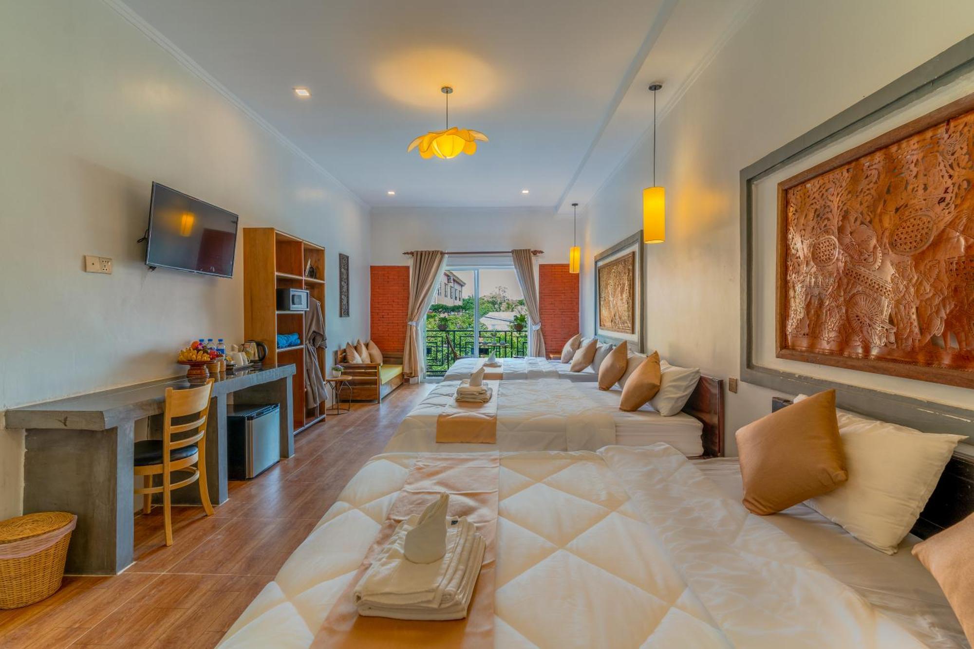 シェムリアップ Angkor Rithy Boutiquese Bed & Breakfast エクステリア 写真