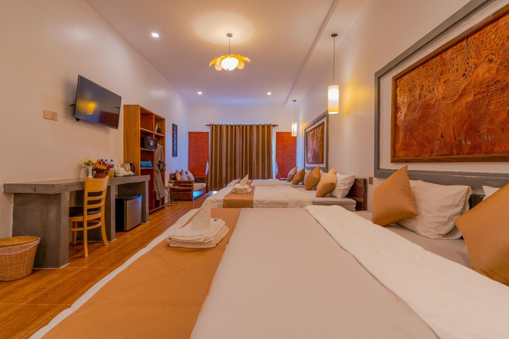 シェムリアップ Angkor Rithy Boutiquese Bed & Breakfast エクステリア 写真