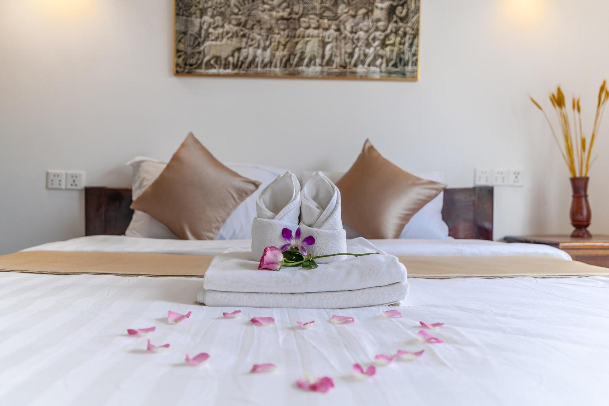 シェムリアップ Angkor Rithy Boutiquese Bed & Breakfast エクステリア 写真